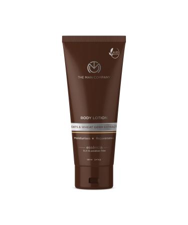 The Man Company Body Lotion For Very Dry Skin With Shea Butter Oats Wheat Germ Extract 24 Hours Moisturising Makes Skin Soft Supple Nourished Absorbs Quickly Travel Friendly (100 ml (Pack of 1))