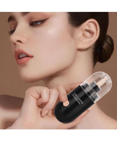 Full Coverage Liquid Foundation | Matte Foundation 30ml Long-Lasting Moisturizing Anti-Shine Makeup Base for Women and Girls - Buy Online on GoSupps.com