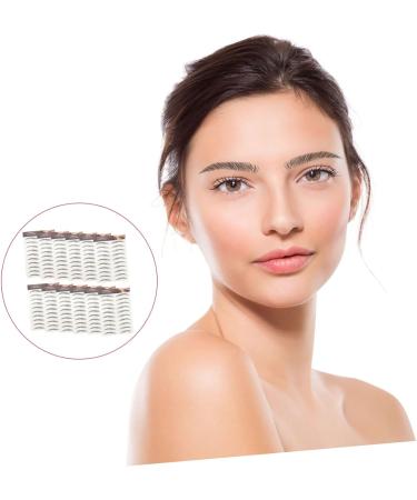 DOITOOL 36 Pcs Eyebrow Stickers Tattoos Cejas Beauty Hair Imitation Eyebrow Sticker Eyebrow Trimming 3d Post 7X1X0.1CMx3pcs Blackx3pcs - Buy Online on GoSupps.com