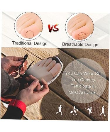 16Pcs Toe Covers Gel Sleeves Protectors - Unisex Toe Caps for Comfort - Buy Online on GoSupps.com