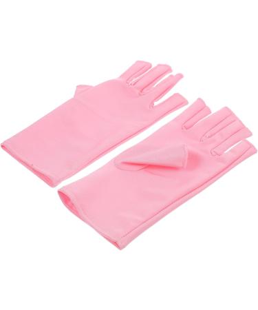 FRCOLOR 4 Pairs Nail Gloves Uv Shield Mittens Nail Art Gloves Nail Molding Gel Nail Art Salon Gloves Moisturizing Gloves Anti-uv Gloves for Gel Nail Lamp Nail Supplies Manicure Spandex - Buy Online on GoSupps.com