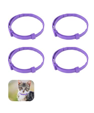 4 pieces of calming collar for cats pheromones cats soothing collars calm and stress to reduce fears and undesirable behavior