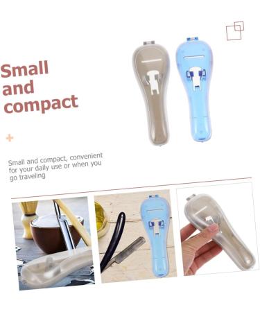 Beavorty 4-Piece Razor Storage Box for Men | Durable Travel Case & Holder for Safe Razor Storage - Buy Online on GoSupps.com