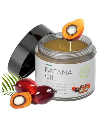 Organic Batana Hair Oil for Hair Growth Prevents Hair Loss Eliminates Split Ends Increases Shine for Men & Women 4.2 oz