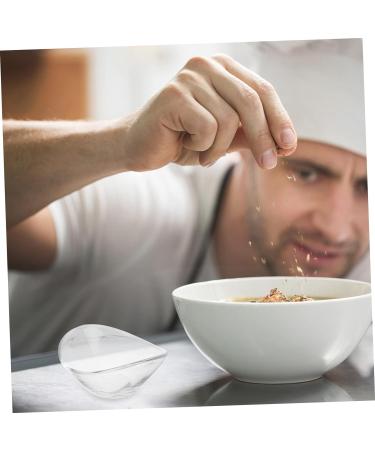 ABOOFAN 2pcs Seasoning Dish Dessert Bowls Glass Disposable Dessert Plates Glass Sauce Dishes Glass Sauce Cup Glass Dessert Bowls Small Bowls for Dips Soy Sauce Seasoning Plate re-usable - Buy Online on GoSupps.com