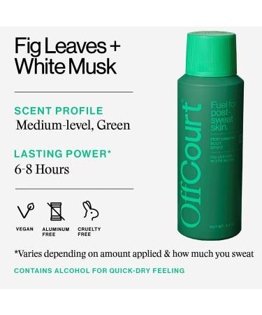 OffCourt Natural Body Spray for Men - Aluminum-Free Deodorizing Spray Trio Pack with Prebiotics - Sandalwood, Citrus, and White Musk Scents - 3.4 oz (Pack of 3) - Buy Online on GoSupps.com