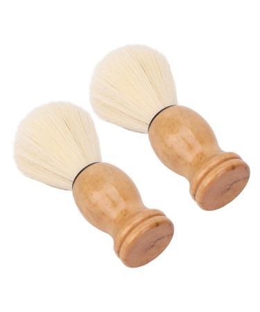 KUIKUI Mini Shaving Brush - Soft Synthetic Hair & Wooden Handle | Perfect for Travel & Home - Buy Online on GoSupps.com