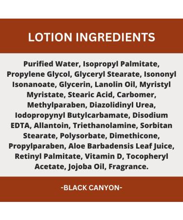 Black Canyon Apple Butter & Clove Scented Body Lotion with Lanolin and Jojoba Oil 12 Oz 12 Fl Oz (Pack of 1) - Buy Online on GoSupps.com
