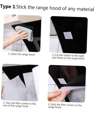 Ipetboom 2 Rolls Anti-Smoke Oil-Absorbing Paper Range Hood Filter Paper Strainer Cookwear Oven Hood Filter Paper Grease Filter Paper Filter Membrane White Oil Absorption Non-Woven Fabric - Buy Online on GoSupps.com