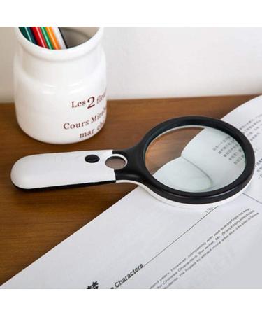 1 Pack Magnifier 3 LED Light 10X 30x Handheld Magnifier Reading Magnifier Lens Jewel Magnifier 3 AAA Battery (excluding Tax) Lightweight and Portable Made in China - Buy Online on GoSupps.com