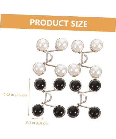 Button Hook Helper 4Pcs Nail- Buttons Portable Waist Buttons Waist Extender Button Waist Adjusting Clamp Thin Waist Buttons Durable Jeans Buckles Jean Buttons Pin Fashion Jean Buttons(2.5x0.8cm) - Buy Online on GoSupps.com