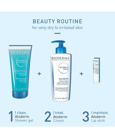 Bioderma Atoderm Cr me Detergent 200ml - Gentle Cleansing for Dry Skin | International Shipping Available - Buy Online on GoSupps.com