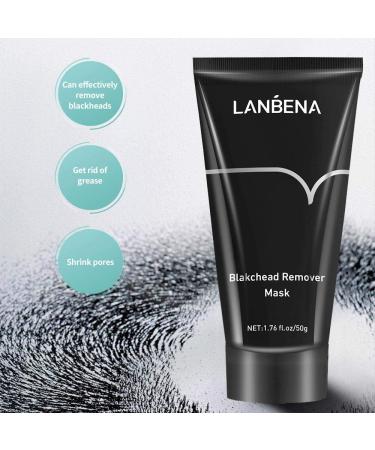 Blackhead Removal Peel Off Mask - Purifying Bamboo Charcoal Facial Mask for Deep Pore Cleansing & Skin Brightening - Suitable for All Skin Types - Buy Online on GoSupps.com