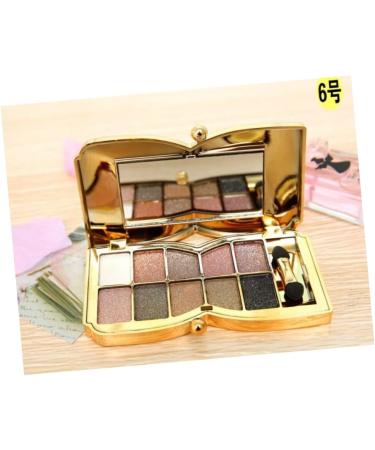 FRCOLOR 2pcs Eyeshadow Flash Glitter Colors Makeup and Shadow Brush Mirror with # Colorful Eye 1 count (Pack of 1) As Shownx2pcs - Buy Online on GoSupps.com