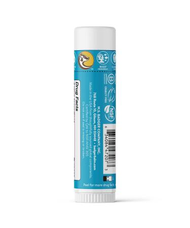 Badger Natural Mineral Sunscreen Face Stick SPF 35 - Unscented (.65 oz) | Eco-Friendly, Non-Toxic Protection - Buy Online on GoSupps.com