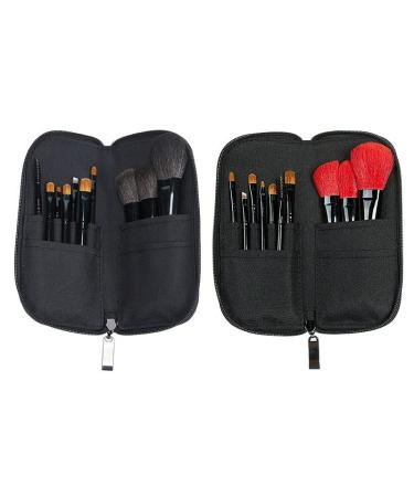 Buy MADALIAN 10 Makeup Brushes Set - Wooden Handle Beauty Tools for Flawless Makeup (Color: D) - International Shipping Available - Buy Online on GoSupps.com