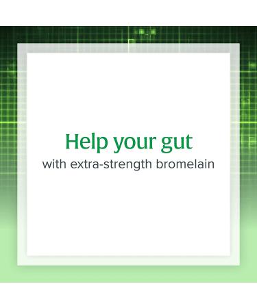 Natural Factors Bromelain 500 mg - 90 Capsules for Digestive Health & Anti-Inflammatory Support - Buy Online on GoSupps.com