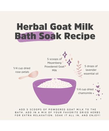 Meyenberg Whole Powdered Goat Milk 16oz Resealable Pouch - Gluten Free, Non GMO, Vitamin D - Pack of 1 | 1 Count - Buy Online on GoSupps.com