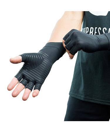BUYITNOW Arthritis Compression Gloves - Wrist Support Brace for Rheumatoid & Osteoarthritis Pain Relief - Buy Online on GoSupps.com