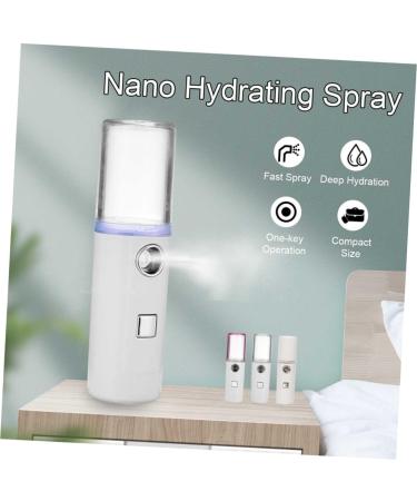 CANIGHT 1pc Sprayer Hydrating Humidifier Mini USB Humidifier Mini Face Humidifier Mini Desk Humidifier White - Buy Online on GoSupps.com