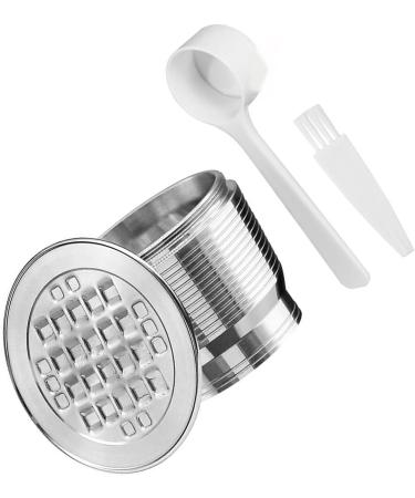 Dosettes de caf r utilisables en acier inoxydable 304 avec filtre de pr cision pour am liorer la saveur et le brassage durable des maisons Square hole model - Buy Online on GoSupps.com