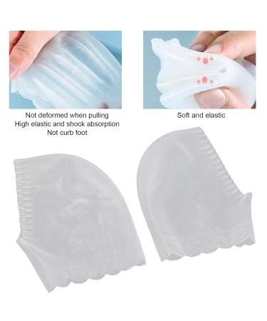 Moisturizing Gel Jersey Socks for Dry Cracked Feet - Silicone Heel Cushion Inserts for Men & Women - Buy Online on GoSupps.com