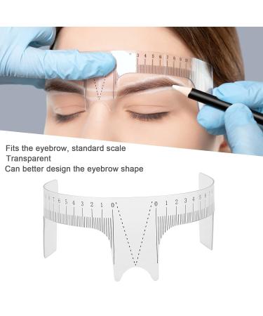 Eyebrow Makeup Positioning Ruler - 3 Sizes Brow Shape Scale Tool for Perfect Eyebrows | International Shipping - Buy Online on GoSupps.com