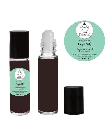 ZEKA PARFUMERIE Gage (M) Bold Woody & Amber Fragrance Body Oil for Men Alcohol-Free Perfume Oil Roll-On Long Lasting Made in USA 1/3 fl oz (9.86 ml) Free Economy Shipping - Buy Online on GoSupps.com