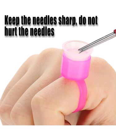 Ink Ring Cups Disposable Cup Holder Sponge Pigment Holder Ink for Tattooing Small Tattoo Ink Tattoo Machines Tattoo Supplies Tattoo accessories Tattoo Kits(Black Black 50pcs - Buy Online on GoSupps.com