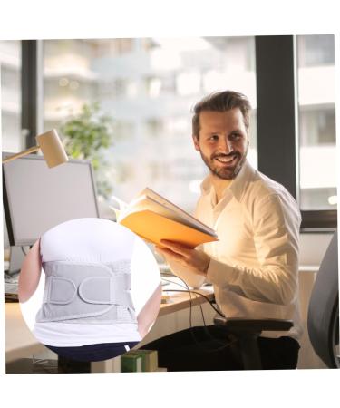 FRCOLOR Breathable Lower Back Support Brace for Men & Women | Travel Waist Supporter & Toothpaste Holder | Body Trimming Gym Straps - Buy Online on GoSupps.com