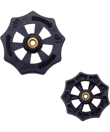 Oyrcvweuy 10pieces Knurled Copper Nuts Heat Bed Platform Leveling Parts for 3D Printer Platform Screw Calibration Leveling Nut - Buy Online on GoSupps.com