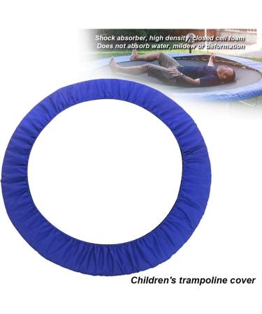 Trampoline Replacement Safety Pad Round Waterproof Trampoline Cover Anti Rain Snow Sun Protection Spring Cover Fits 32 36 38 40 45 48 50 54 60 Inch Foot Frame No Holes for Poles - Buy Online on GoSupps.com