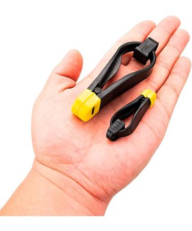 Downrigger Release Clips - 8 Piece Set for Trolling & Sea Fishing | Small & Large Fishing Weight Trigger Clips - Buy Online on GoSupps.com
