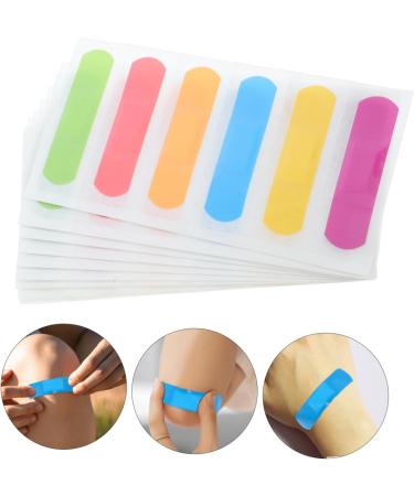 Toddmomy 60pcs Colorful Cartoon Wound Care Stickers | Cute & Playful Patches for Kids | 17.6x8cm - Buy Online on GoSupps.com