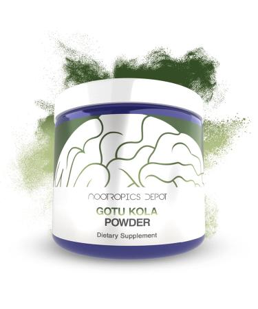 Nootropics Depot Gotu Kola Extract Powder | 30 Grams | Centella asiatica | 35-45% Triterpenes