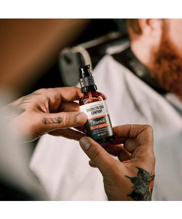 Beard care set for men Brooklyn Soap Company Beard Essentials Bundle with beard oil 50 ml & beard shampoo 200 ml Daily care & cleaning for every beard Gift set Beard oil & beard shampoo bundle - Buy Online on GoSupps.com