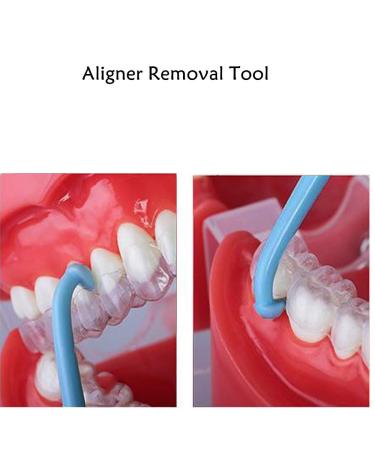 4 Pcs Clear Aligner Removal Tool for Invisible Removable Braces - Easy Remover Tool - Buy Online on GoSupps.com