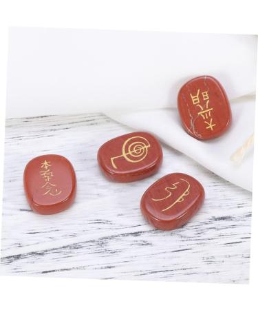 Holibanna Blue Model Foam 3pcs Palm Stone Mini Knit Hats Crystal Stone Pocket Worry Stone Chakra Gemestone Decoration Natural - Buy Online on GoSupps.com