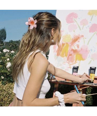 ZSPERKLA Flower Hair Clips - 4 Pack Non-Slip Large Hair Clips for Women & Girls | Cute Hair Accessories for International Shipping - Buy Online on GoSupps.com