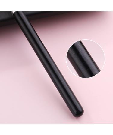 Single Cosmetic Concealer Brush - Synthetic Bristles Contouring Makeup Brush with Black Wood Handle for Flawless Blending - Buy Online on GoSupps.com