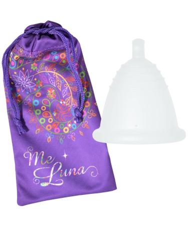 Me Luna Menstrual Cup Classic Ball Transparent Size Shorty M