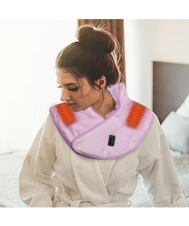 Interloximt Heated Shoulder Pad Fast Heating Neck & Shoulder Wrap with 3 Levels | Safe & Comfortable Heating Pillow for Men & Women - Buy Online on GoSupps.com