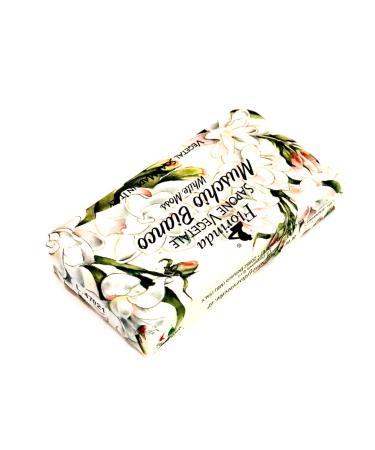 Florinda Magic of Flowers White Moss Vegetal Soap Bar - 100g | Natural Eco-Friendly & International Shipping - Buy Online on GoSupps.com