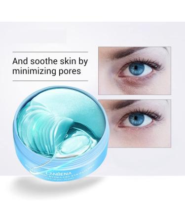 Hyaluronic Acid Under Eye Mask Hydra-Gel Eye Mask Sheet Collagen Eye Patches Skin Care Eye Gel for Dark Circles Eye Bag Moisturizing Firming Repair Nourish Improve Bags Eye Lines Puffiness (New Packaging) - Buy Online on GoSupps.com
