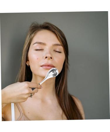 Gogogmee Facial Stick Ice Roller for Face Ice Globes Facial Globes Ice Balls for Face Stainless Steel Silver - Buy Online on GoSupps.com