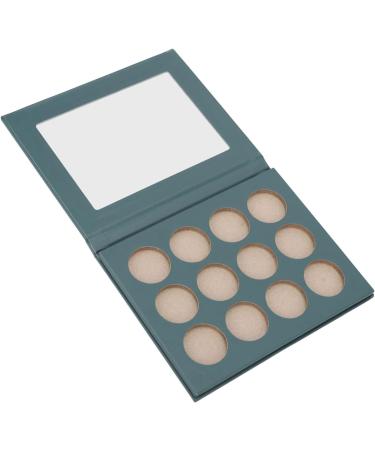 DIY Empty Eyeshadow Empty Eyeshadow BoxDIY Empty Eyeshadow 12 Hole Empty Eyeshadow Palette Portable DIY Makeup Empty Bh Bronzer Palette for Cosmetics Store (Blackish Green) - Buy Online on GoSupps.com