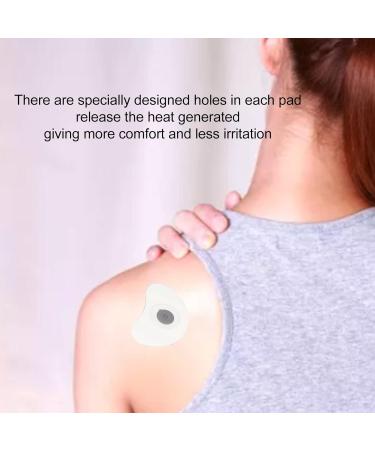 30 PCS EMS Electrode Pads - Self-Adhesive TENS Unit Replacement Moon Shape for Physiotherapy | Reusable Electrotherapy Accessories - Buy Online on GoSupps.com