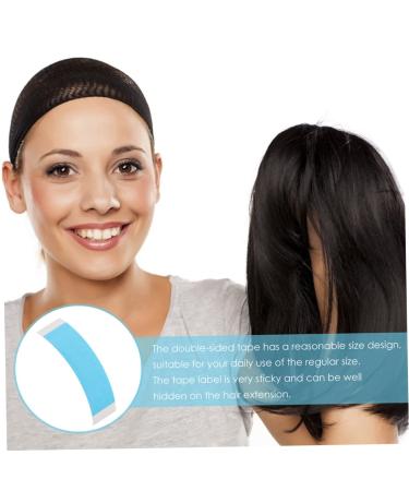 FRCOLOR 23 Sheets Double Sided Wig Film Adhesive Wig Tape Waterproof Double Sided Tape Waterproof Wig Tape Double Sidestick Tape Lace Hair Wig Tape Scalp Glue Accessories - Buy Online on GoSupps.com