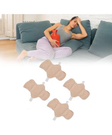 4 Pack Washable Cotton Tampons | Reusable & Leak Proof Feminine Hygiene | Skin Color - Buy Online on GoSupps.com