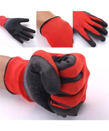 ESASAM Cleaning Gloves Cut-proof Gloves Coated Palm Thick Wear-resistant Anti-cutting gloves Anti-skid oil-resistant Rubber Household Gloves - Buy Online on GoSupps.com